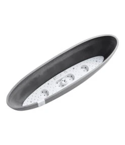 Ecopots Kunststoff-Schale Sofia Mit Wassersystem, Oval, Ca. B56/H16/T14 Cm -Eleganter Garten 6614580 WE DE 001 EcopotsKunststoffSchaleSofialangmitWassersystemoval