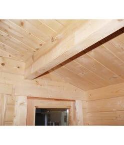 Wolff Finnhaus Gartenhaus Trondheim 70-D, Inkl. Seitendach Links -Eleganter Garten 6619241 WE DE 006 FinnhausGartenhaus