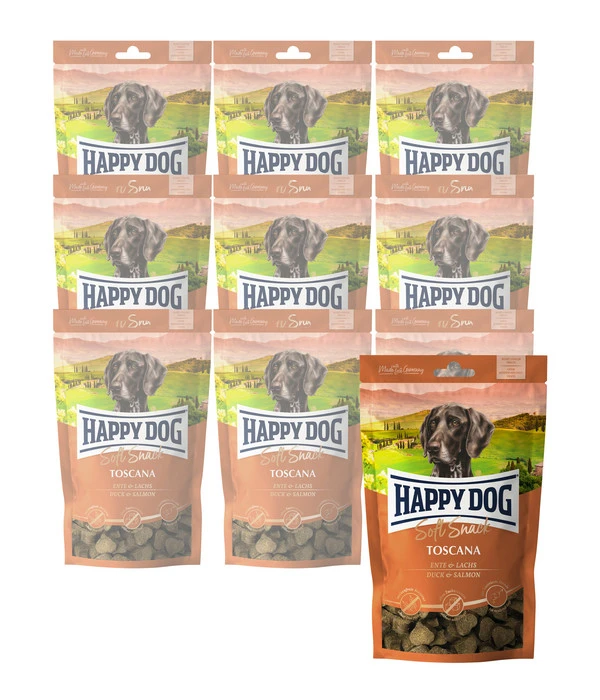 Happy Dog Hundesnack Soft Snack Toscana, 10 X 100 G 3 Happy Dog Hundesnack Soft Snack Toscana, 10 X 100 G