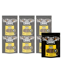 CRAVE™ Hundesnack Protein Bars, Huhn, 7 X 76 G