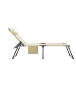 Dehner Gartenliege Mallorca, Ca. B71/H106/T227 Cm -Eleganter Garten 6635163 WE FS 003 LiegeMallorcaVanilla