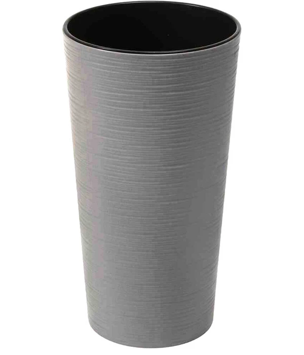 Siena Garden Kunststoff-Topf-Set ECO Lens, Konisch, Ca. Ø25/H46,5 & Ø30/H57 Cm, 2-teilig 4 Siena Garden Kunststoff-Topf-Set ECO Lens, Konisch, Ca. Ø25/H46,5 & Ø30/H57 Cm, 2-teilig – Bild 2