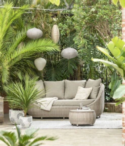 Dehner Lounge Bari, 2-teilig -Eleganter Garten 6657381 WE MO 001 DehnerLoungesofaBari