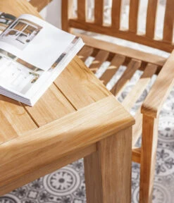 Dehner Teaktisch Havanna, Ca. B90/H75/T90 Cm -Eleganter Garten 6657415 WE DE 001 GruppeHavanna 04