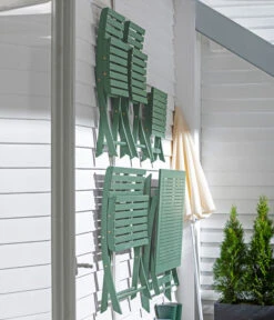 Dehner Klappbank Stavanger, 2-Sitzer -Eleganter Garten 6666440 WE MO 004 KlappstuhlStavangerGruen 1