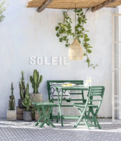 Dehner Klappbank Stavanger, 2-Sitzer -Eleganter Garten 6666465 WE MO 001 GruppeStavangerGruenNEU