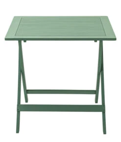 Dehner Klapptisch Stavanger, Ca. B80/H75/T80 Cm -Eleganter Garten 6666481 WE FS 002 GruppeStavangerGruen