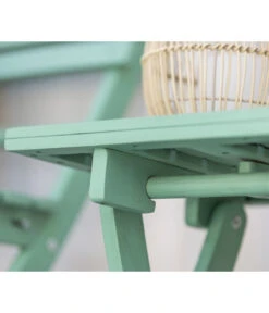 Dehner Klapphocker Stavanger, Ca. B45/H45/T42,6 Cm -Eleganter Garten 6666507 WE DE 002 KlapphockerStavangerGruen