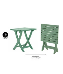 Dehner Klapphocker Stavanger, Ca. B45/H45/T42,6 Cm -Eleganter Garten 6666507 WE IG 001 KlapphockerStavangerGruen