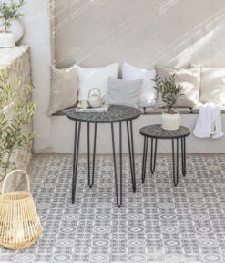 Dehner Mosaiktisch Madeleine, Ca. Ø60/H60 Cm -Eleganter Garten 6666531 WE MO 003 DehnerMosaiktischMadeleineD60cm