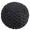 Dehner Pouf Sanna, Ca. Ø40/H40 Cm 2 Dehner Pouf Sanna, Ca. Ø40/H40 Cm -Eleganter Garten 6667851 WE FS 001 PoufSannaAnthrazit40cm