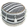 Dehner Pouf Livia, Ca. Ø35/H20 Cm 1 Dehner Pouf Livia, Ca. Ø35/H20 Cm -Eleganter Garten 6667877 WE FS 001 PoufLiviaGrauD35cm