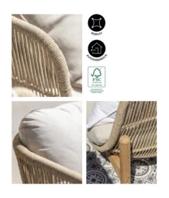 Dehner Sofa Portofino, 2-Sitzer -Eleganter Garten 6667901 WE IG 001 DehnerSofaPortofino2Sitzer