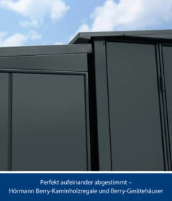Hörmann Berry-Kaminholzregal Modern -Eleganter Garten 6668123 WE DE 002 HoermannKaminholzregal