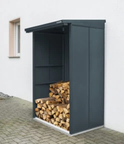 Hörmann Berry-Kaminholzregal Modern -Eleganter Garten 6668123 WE MO 001 HoermannKaminholzregal