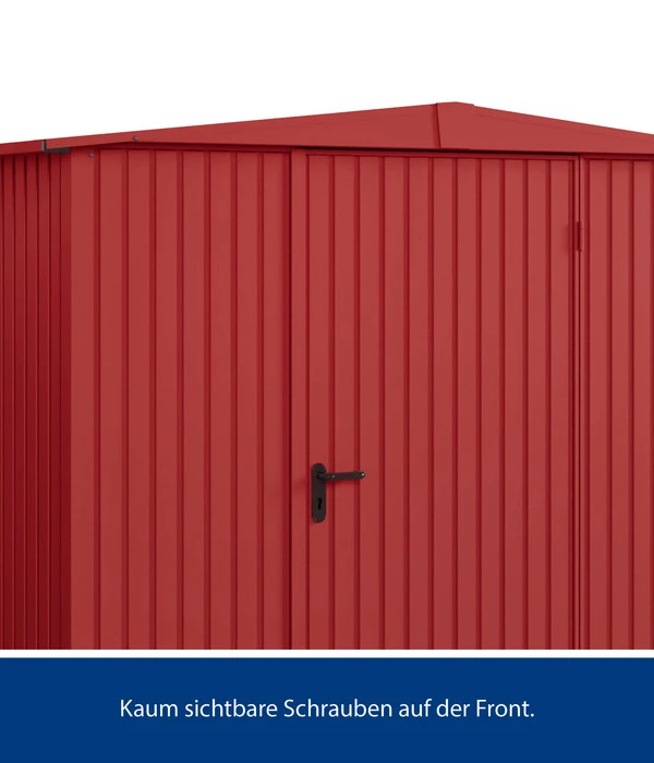 Hörmann Berry-Gerätehaus Classic-S Typ 1, Ca. B258,8/H216/T121,3 Cm 10 Hörmann Berry-Gerätehaus Classic-S Typ 1, Ca. B258,8/H216/T121,3 Cm – Bild 8