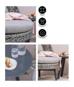 Dehner Balkonset Nizza, 3-teilig -Eleganter Garten 6670962 WE IG 001 DehnerBalkonsetNizza3teilig