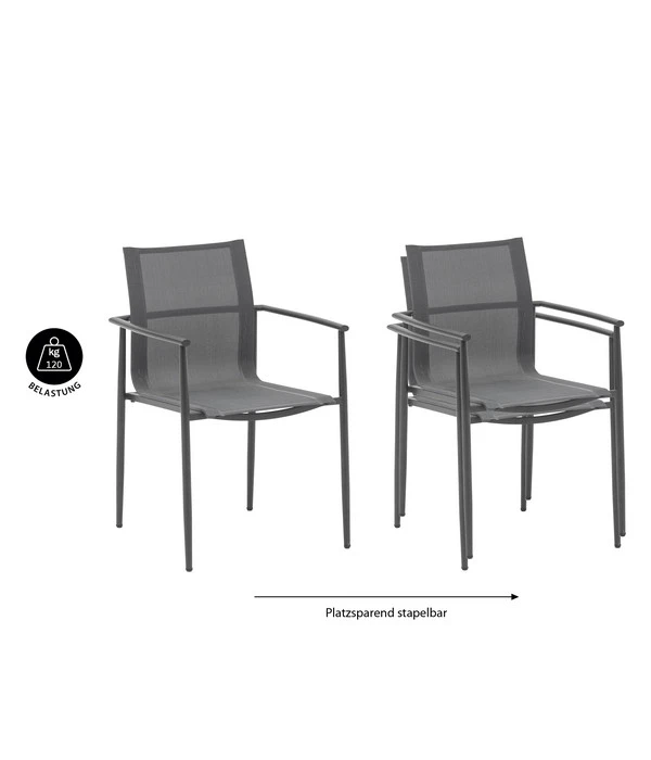 Dehner Stapelstuhl Lille 9 Dehner Stapelstuhl Lille – Bild 7