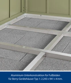 Hörmann Unterkonstruktion Für Fußböden Für Berry-Gerätehaus -Eleganter Garten 6673123 WE FS 002 HoermannUnterkonstruktion