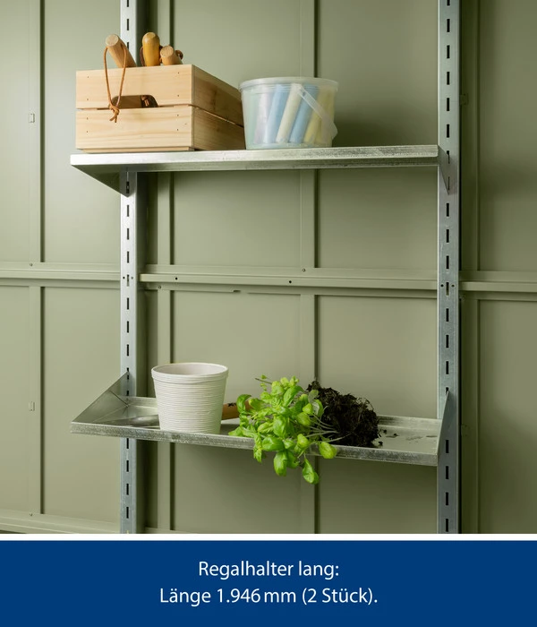 Hörmann Regalhalter-Set Lang 4 Hörmann Regalhalter-Set Lang – Bild 2