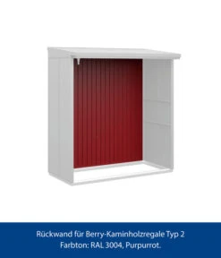 Hörmann Rückwand Für Berry-Kaminholzregal Typ 2, Ca. B188/H177,7 Cm 6 Hörmann Rückwand Für Berry-Kaminholzregal Typ 2, Ca. B188/H177,7 Cm -Eleganter Garten 6675649 WE FS 002 HoermannRueckwand