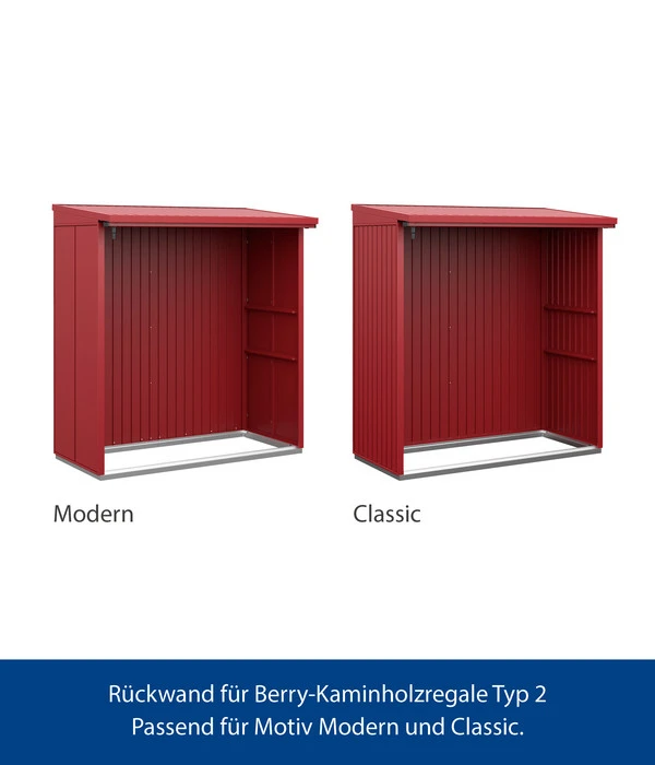 Hörmann Rückwand Für Berry-Kaminholzregal Typ 2, Ca. B188/H177,7 Cm 5 Hörmann Rückwand Für Berry-Kaminholzregal Typ 2, Ca. B188/H177,7 Cm – Bild 3