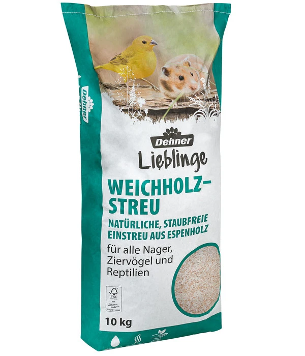 Dehner Lieblinge Weichholz-Streu, 10 Kg 3 Dehner Lieblinge Weichholz-Streu, 10 Kg
