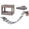 Dobar Petlife Katzenmöbelset, Inkl. Leiter, Höhle Und Liegefläche 2 Dobar Petlife Katzenmöbelset, Inkl. Leiter, Höhle Und Liegefläche -Eleganter Garten 6689731 WE FS 001 DobarKatzenmoebelSetLeiterHoehleLiegeplatz