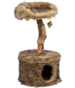 Dobar Petlife Design-Katzenmöbel Ruby, Ca. B45/H88/T45 Cm -Eleganter Garten 6689764 WE DE 001 DobarKatzenKratzbaumRuby