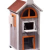 Dobar Petlife Katzenhaus Fany Cat, Ca. B58/H109/T55 Cm -Eleganter Garten 6689798 WE FS 001 DobarKatzenhausFancyCat