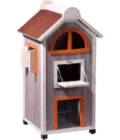 Dobar Petlife Katzenhaus Fany Cat, Ca. B58/H109/T55 Cm