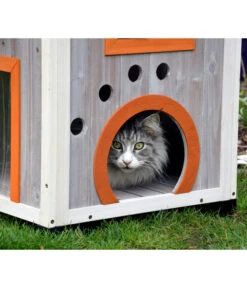Dobar Petlife Katzenhaus Fany Cat, Ca. B58/H109/T55 Cm 14 Dobar Petlife Katzenhaus Fany Cat, Ca. B58/H109/T55 Cm -Eleganter Garten 6689798 WE MO 004 DobarKatzenhausFancyCat
