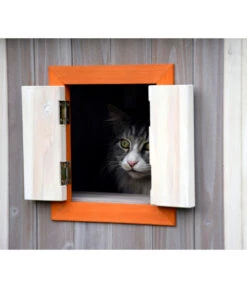 Dobar Petlife Katzenhaus Fany Cat, Ca. B58/H109/T55 Cm 15 Dobar Petlife Katzenhaus Fany Cat, Ca. B58/H109/T55 Cm -Eleganter Garten 6689798 WE MO 005 DobarKatzenhausFancyCat