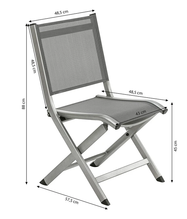 Dehner Klappstuhl Chicago 10 Dehner Klappstuhl Chicago – Bild 8