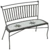 Dehner Mosaikbank Diana, 2-Sitzer -Eleganter Garten 6701791 WE FS 001 MosaikbankDianaseitlich
