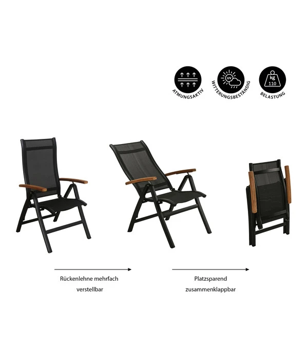 Dehner Klappsessel Chicago Wood 8 Dehner Klappsessel Chicago Wood – Bild 6