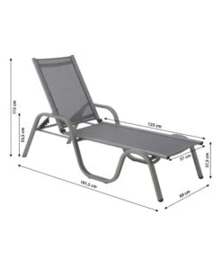 Dehner Relaxliege Chicago -Eleganter Garten 6701841 WE BG 001 DehnerrelaxliegeChicacoNeu