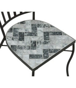 Dehner Mosaikstuhl Letizia -Eleganter Garten 6702070 WE DE 002 DehnerMosaikStuhlLetiziaNeu