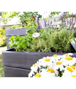 Garantia Hochbeet-System Ergo Quadro Wood -Eleganter Garten 6703144 WE DE 001 GarantiaSteckhochbeetNEU