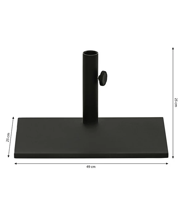 Dehner Balkonschirmständer, 20 Kg 5 Dehner Balkonschirmständer, 20 Kg – Bild 3