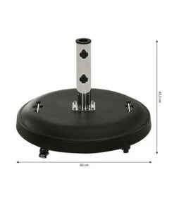 Dehner Betonschirmständer, 50 Kg -Eleganter Garten 6703599 WE BG 001 Betonschirmstaender