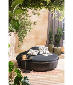 Dehner Beistelltisch Mika, Ca. Ø50/H50 Cm -Eleganter Garten 6704787 WE MO 002 SunloungerCalifornia