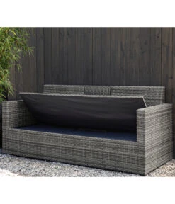 Dehner Flecht-Truhenbank Föhr, 3-Sitzer -Eleganter Garten 6704795 WE MO 003 TruhenbankFoehrNeu
