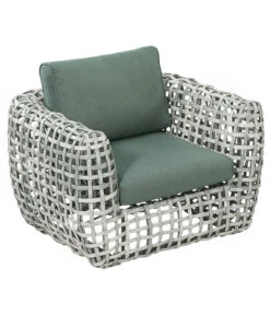 Dehner Flechtlounge Bali, 4-teilig