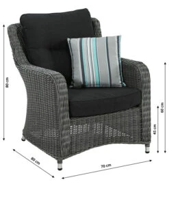 Dehner Sessel Toska -Eleganter Garten 6707855 WE BG 001 SesselToskaEinzelnNeu