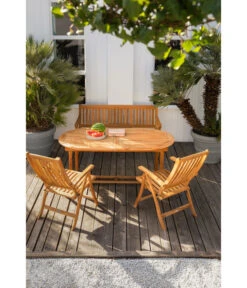 Dehner Ausziehtisch Havanna, Ca. B180-240/H74/T90 Cm -Eleganter Garten 6707905 WE MO 004 GruppeHavannaOhneKissen