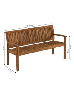 Dehner Gartenbank Valetta 13 Dehner Gartenbank Valetta -Eleganter Garten 6708614 WE BG 001 BankValetta3er