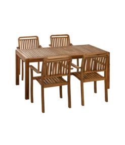 Dehner Gartentisch Lima, Ca. B160/H75/T90 Cm -Eleganter Garten 6708713 WE FS 003 GruppeLima