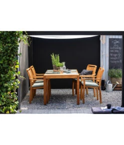 Dehner Gartentisch Lima, Ca. B160/H75/T90 Cm -Eleganter Garten 6708713 WE MO 001 GruppeLima