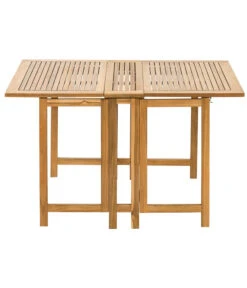 Dehner Balkonklapptisch Macao, Ca. B124/H74/T80 Cm -Eleganter Garten 6712061 WE FS 002 BalkonklapptischMacaoNEU
